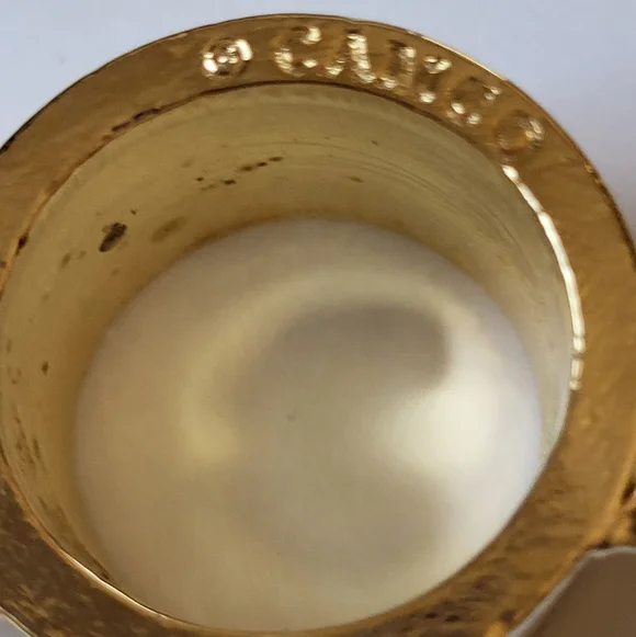 Elegant Gold Leaf Advent Wreath - Picture 3 of 5